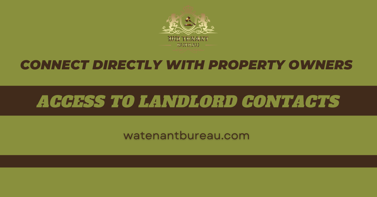 Connect Directly With Property Owners | Access to Landlord Contacts