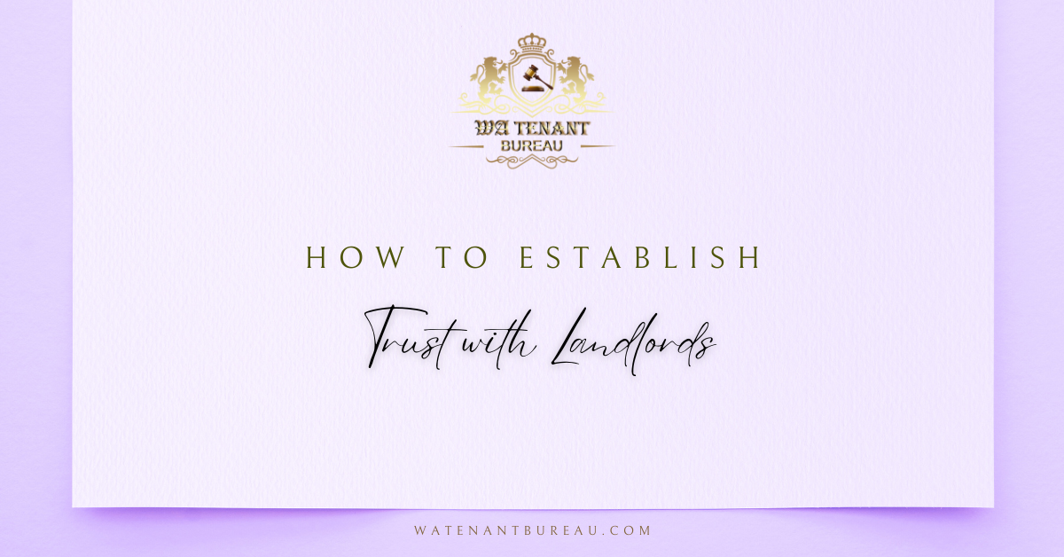 How to Establish Trust with Landlords